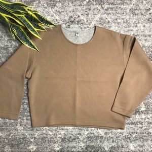 Uniqlo Tan Sweater